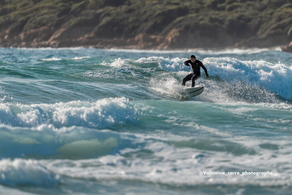 Surf à Capo di Feno - Valentine Carre Photographe