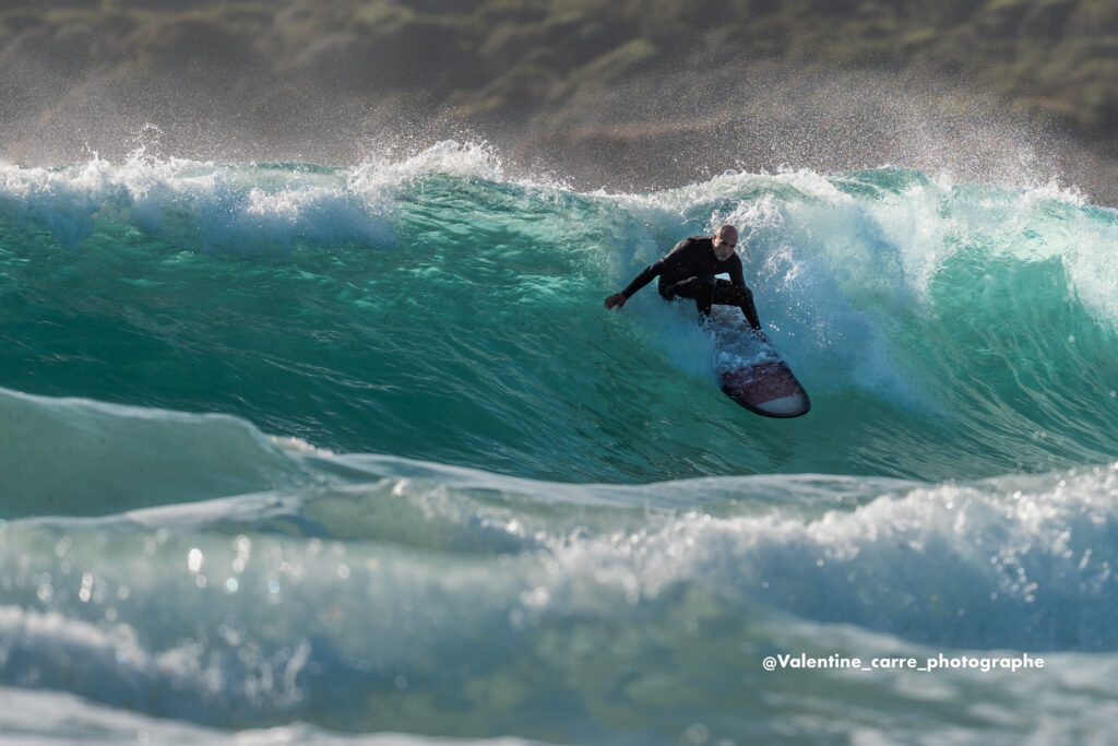 Surf à Capo di Feno - Valentine Carre Photographe