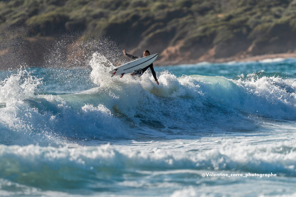 Surf à Capo di Feno - Valentine Carre Photographe