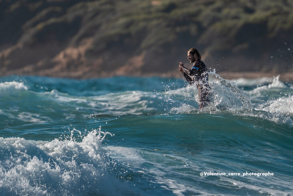 Surf à Capo di Feno - Valentine Carre Photographe