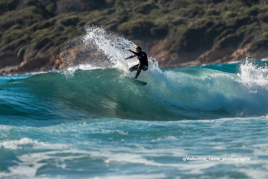 Surf à Capo di Feno - Valentine Carre Photographe