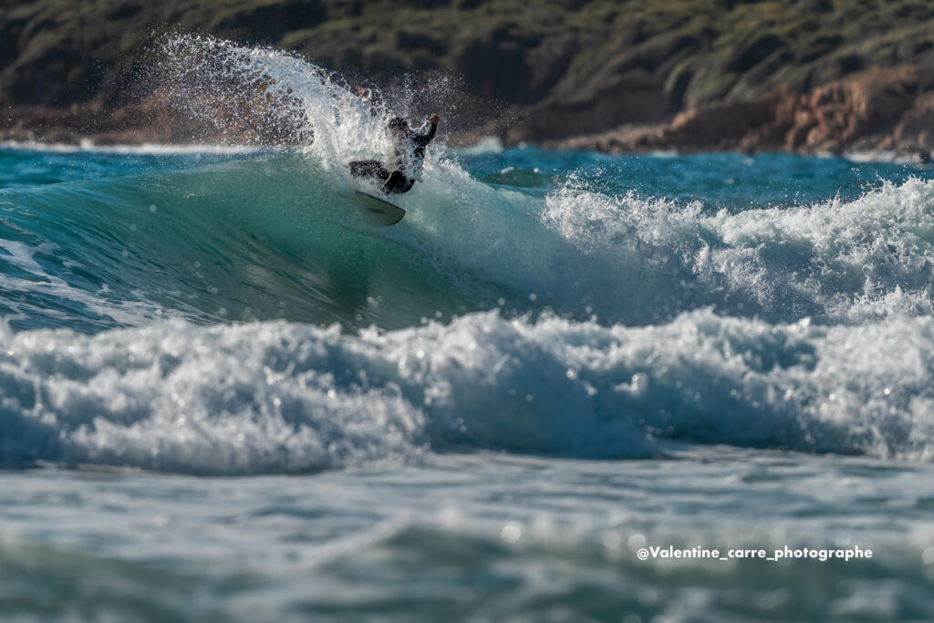 Surf à Capo di Feno - Valentine Carre Photographe