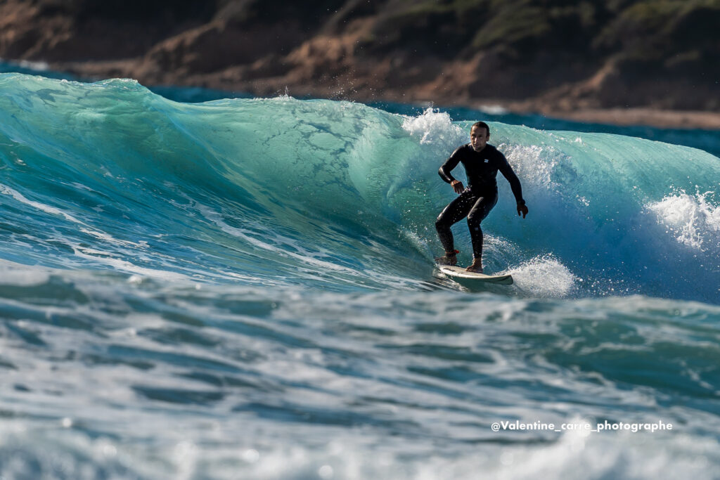 Surf à Capo di Feno - Valentine Carre Photographe