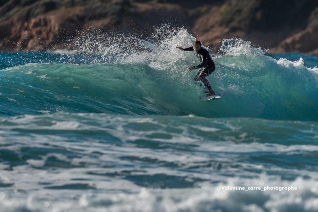 Surf à Capo di Feno - Valentine Carre Photographe