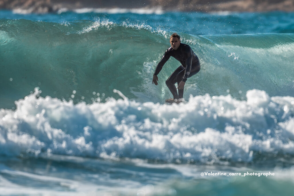 Surf à Capo di Feno - Valentine Carre Photographe