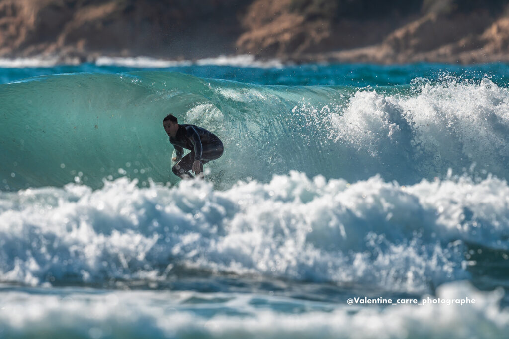 Surf à Capo di Feno - Valentine Carre Photographe