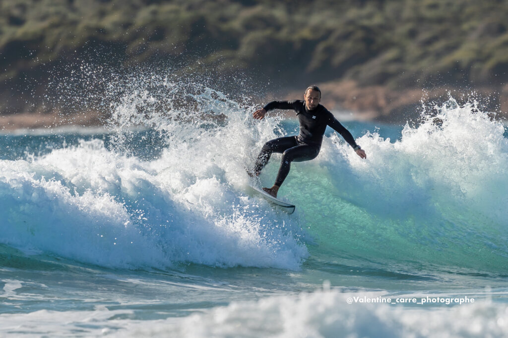 Surf à Capo di Feno - Valentine Carre Photographe