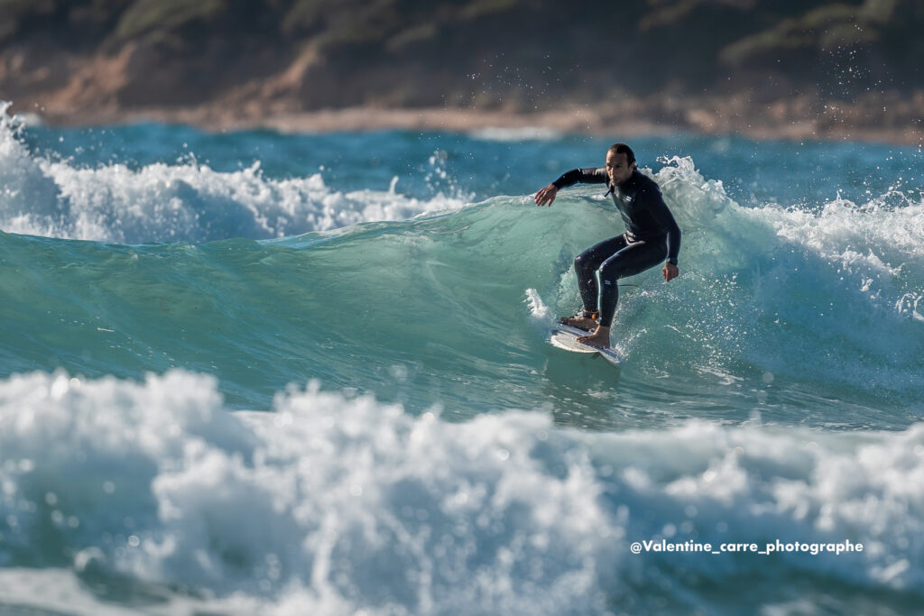 Surf à Capo di Feno - Valentine Carre Photographe