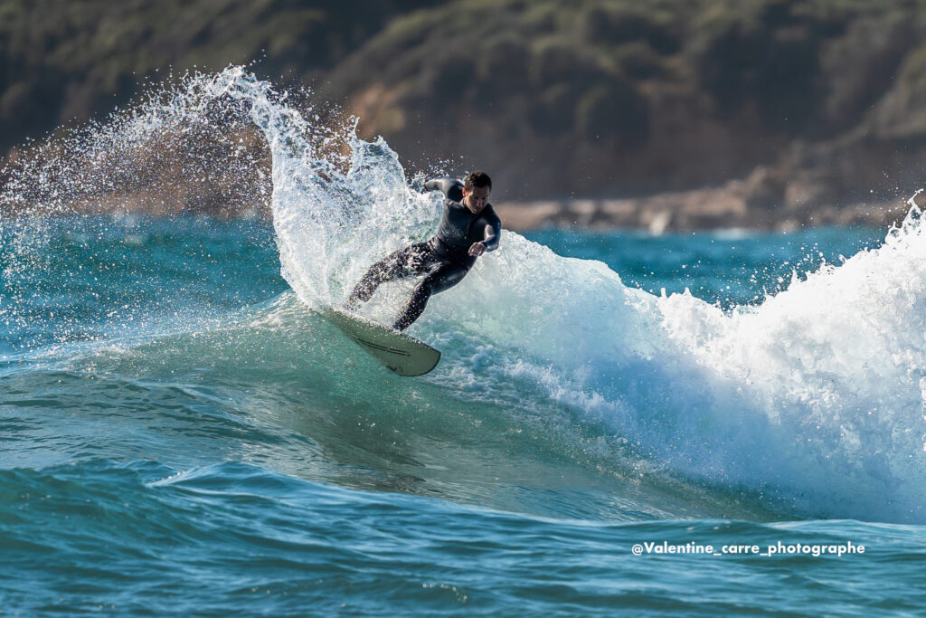 Surf à Capo di Feno - Valentine Carre Photographe