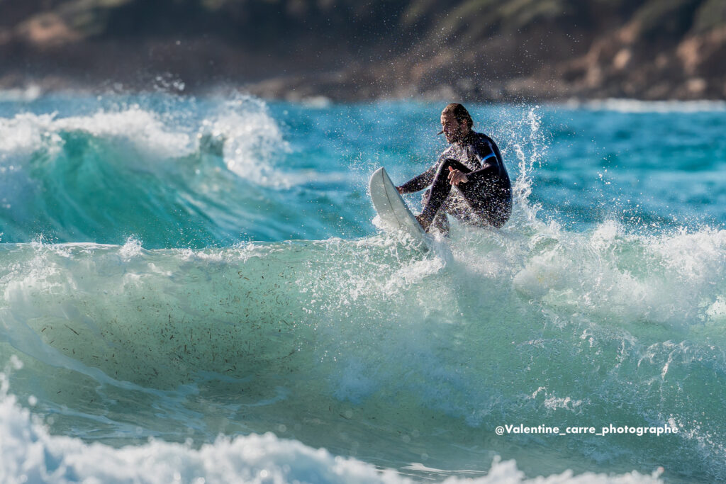 Surf à Capo di Feno - Valentine Carre Photographe