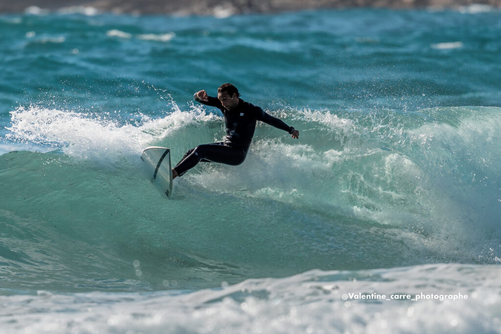 Surf à Capo di Feno - Valentine Carre Photographe