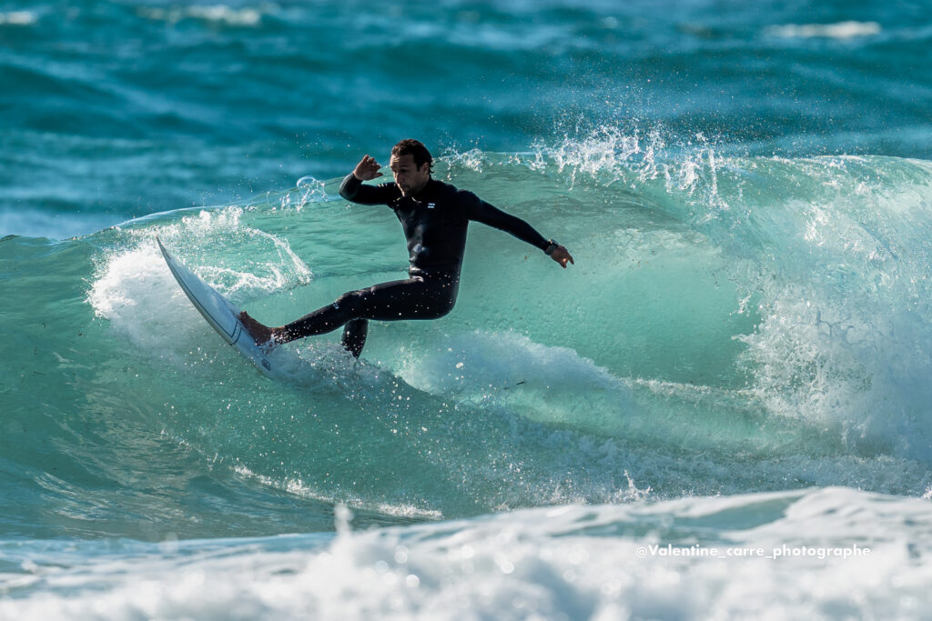 Surf à Capo di Feno - Valentine Carre Photographe 