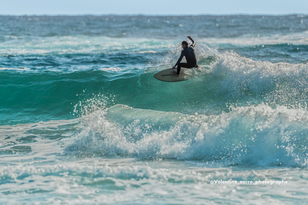 Surf à Capo di Feno - Valentine Carre Photographe